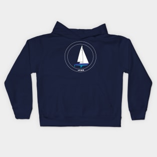 J/24 Sailboat Kids Hoodie